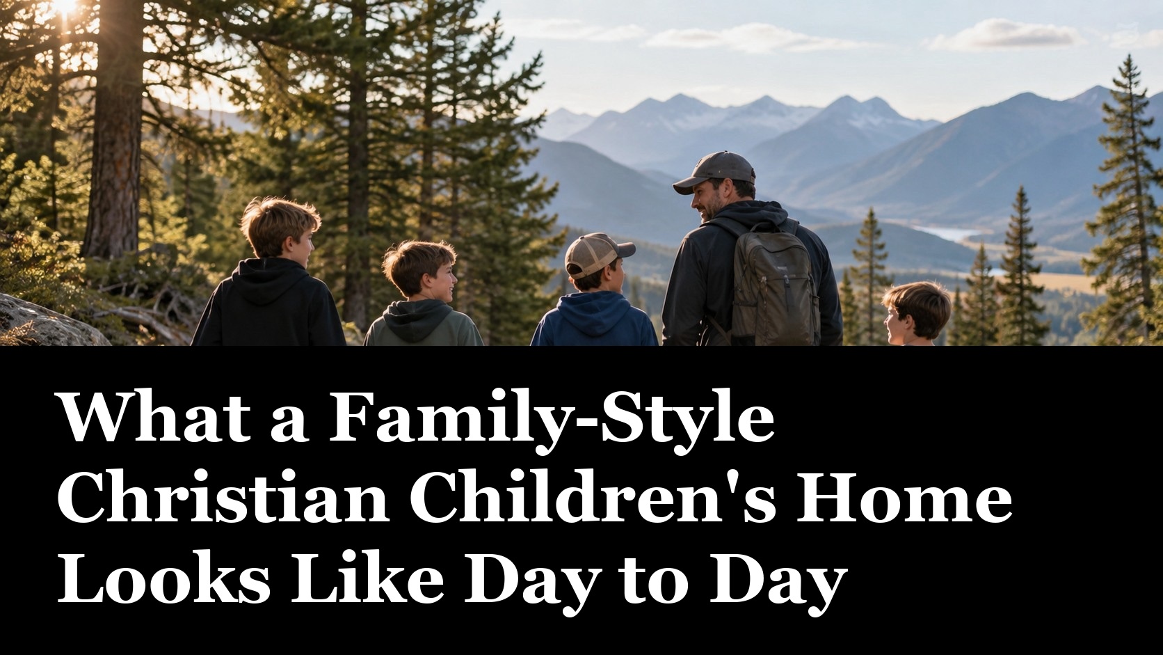 What a Family-Style Christian Children's Home Looks Like Day to Day